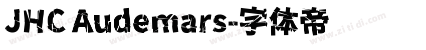 JHC Audemars字体转换